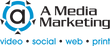 A Media Marketing Logo